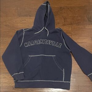 Margaritaville  vintage navy Hoodie
Size medium
